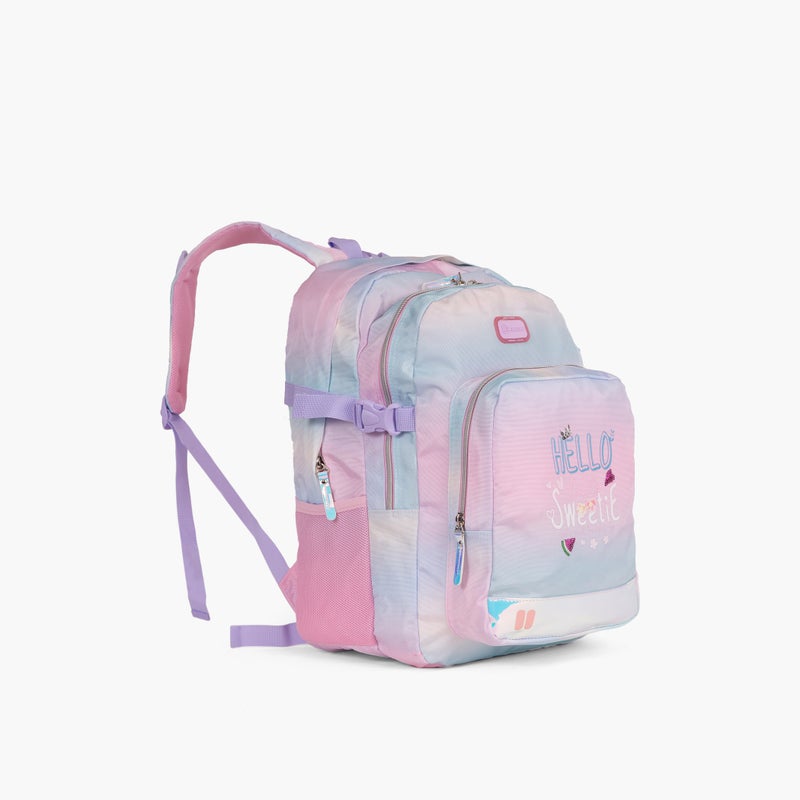 PAUSE Pastel Logo Detail Backpack for Girls - Image 1